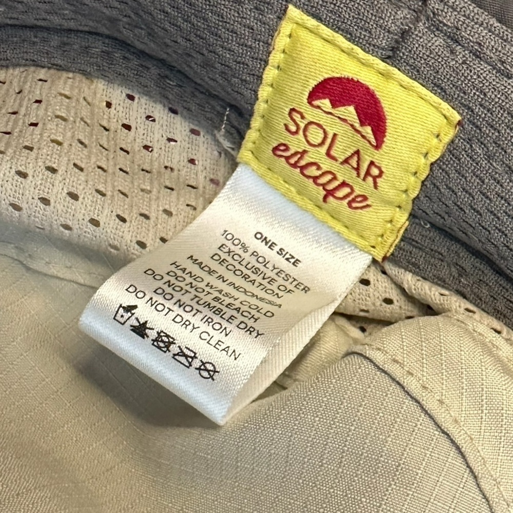 NWT Solar Escape UPF 50+ Explorer Vented Bucket Hat - Picture 6 of 6